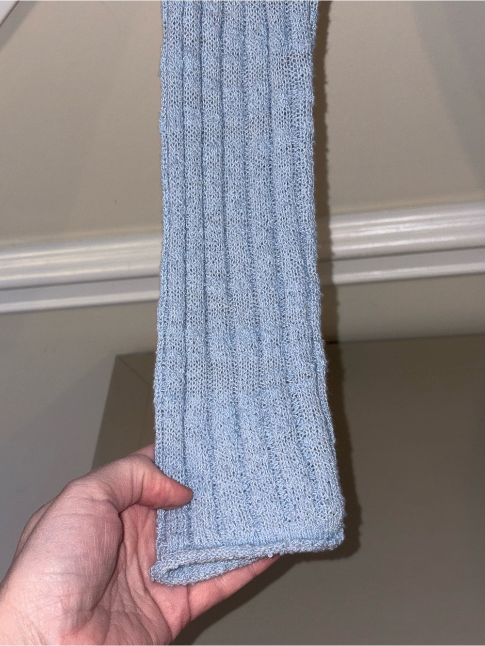 Universal Thread Light Blue Ribbed Button-Front Cardigan - Picture 4 of 12